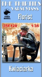 Toro 35F128 Lata Trzydzieste - Figurka Kwiaciarka 1/35