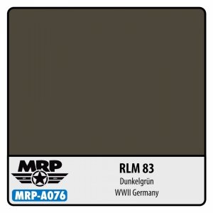 Mr. Paint MRP-A076 RLM 83 Dunkelgrun - aqua colors - 17ml