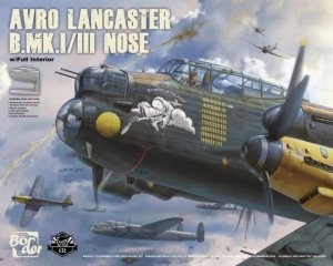 Border Model BF-008 Avro Lancaster B.MK1/III Nose w/Full Interior 1/32