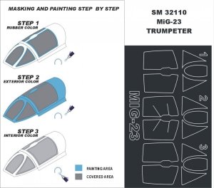 Montex SM32110 MiG-23 TRUMPETER