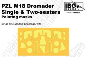 IBG 48M001 PZL M18 Dromader PAINTING MASKS 1/48