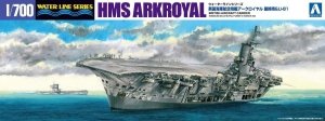 Aoshima 01022 ROYAL NAVY AIRCRAFT CARRIER ARK ROYAL VS U-BOAT81 1/700