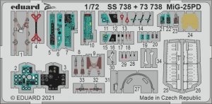 Eduard 73738 MiG-25PD ICM 1/72