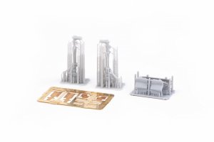 Eduard 6481142 P-40N undercarriage legs PRINT EDUARD 1/48