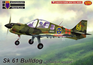 Kovozavody Prostejov KPM0300 Sk 61 Bulldog „In Swedish Services“ 1/72
