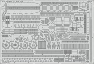 Eduard 53313 USS Ranger CV-4 part 3 TRUMPETER 1/350