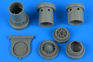Aires 4852 Kfir C2/C7/F-21 exhaust nozzle 1/48 Kinetic