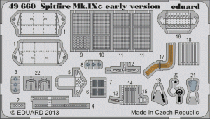 Eduard 49660 Spitfire Mk. IXc early version 1/48 EDUARD