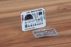 Eduard 3DL48147 Seafire F. XVII SPACE Airfix 1/48