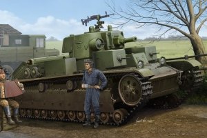 Hobby Boss 83855 Soviet T-28 Medium Tank (Cone Turret) (1:35)