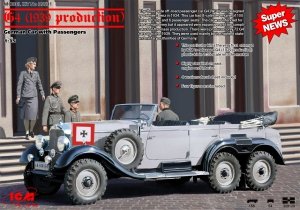 ICM 35531 G4 (1939 production), German Car with Passengers (1:35)