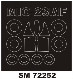 Montex SM72252 MiG-23MF KP