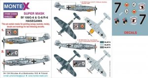 Montex K48223 Bf 109G-6 & G-6/R-6 1/48