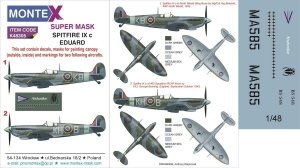 Montex K48305 SPITFIRE IX  1/48
