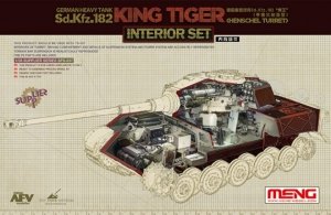 Meng Model SPS-037 Sd.Kfz.182 King Tiger (Henschel Turret) Interior Set 1/35