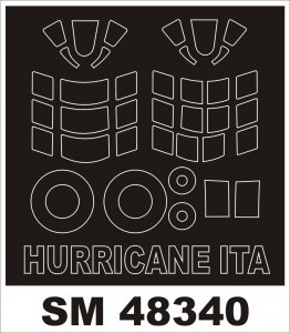 Montex SM48340 Hawker Hurricane Mk I ITALERI