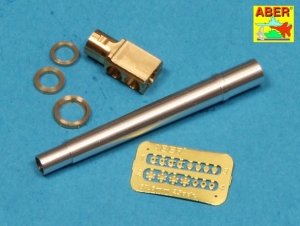 Aber 35L-127 Late barrel MK2 with muzzle brake to British 25 pdr (1:35)	