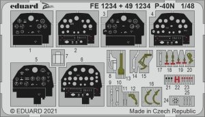 Eduard FE1234 P-40N ACADEMY 1/48