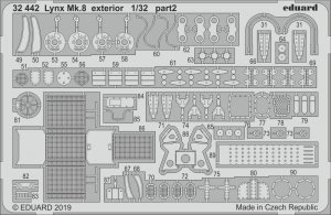 Eduard 32442 Lynx Mk.8 exterior REVELL 1/32