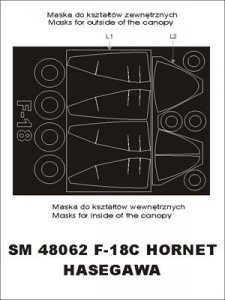 Montex SM48062 F-18 Hornet HASEGAWA