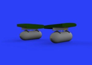 Eduard 648443 Ki-61-I fuel tanks 1/48 TAMIYA