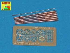 Aber A48 050 Set of barrels for 20 mm gun M61A1used in modern US Force aircrafts (1:48)