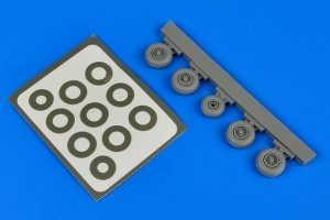Aires 7300 Sepecat Jaguar wheels paint masks 1/72 Other