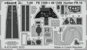Eduard FE1389 Hunter FR.10 Airfix 1/48
