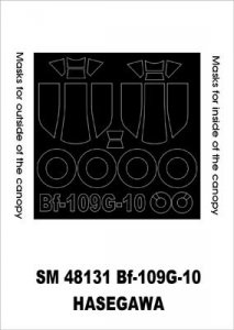 Montex SM48131 Bf-109G-10 HASEGAWA