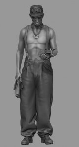 Panzer Art FI35-145 Waffen-SS tank mechanic summer dress 1/35