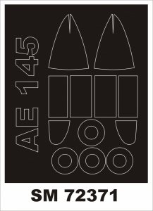 Montex SM72371 AERO 145 for KP 1/72