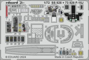 Eduard SS828 F-15J FINE MOLDS 1/72
