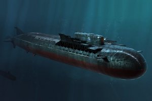 Hobby Boss 83521 Russian Navy SSGN Oscar II Class Kursk Cruise Missile Submarine (1:350)