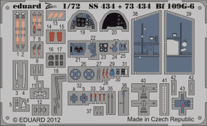 Eduard 73434 Bf 109G-6 S. A. 1/72 ITALERI