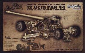 Great Wall Hobby L3526 WWII German Krupp 12.8cm Pak 44 1/35