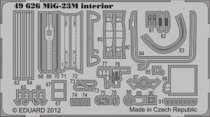 Eduard 49626 MiG-23M S. A. 1/48 TRUMPETER