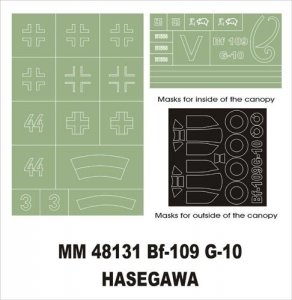 Montex MM48131 Bf 109G-10 HASEGAWA