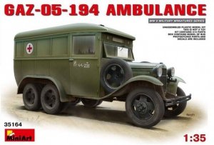 Mini Art 35164 GAZ-05-194 AMBULANCE 1/35