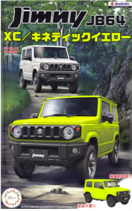 Fujimi 066332 Suzuki Jimny JB64 (XC/Kinetic Yellow) 1/24