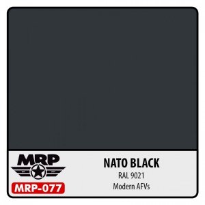 MR. Paint MRP-077 NATO BLACK Modern AFV 30ml