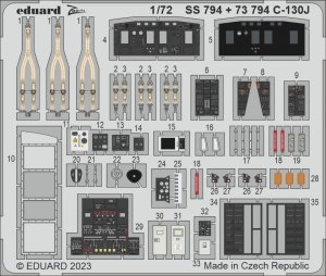 Eduard 73794 C-130J interior ZVEZDA 1/72