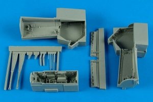 Aires 4570 EA-6B Prowler wheel bay 1/48 Kinetic