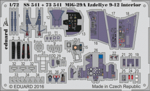 Eduard 73541 MiG-29A Izdeliye 9-12 1/72 TRUMPETER