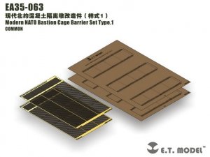 E.T. Model EA35-063 Modern NATO Bastion Cage Barrier Set Type.1 1/35