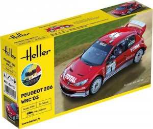 Heller 56113 Peugeot 206 WRC '03 - Starter Kit 1/43