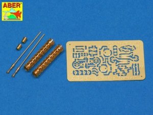 Aber A32040 Set of two barrels for German 7,9 mm lMG 08/15 Spandau WWI aircraft machine gun (1:32)