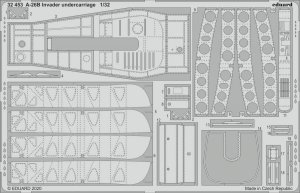 Eduard 32453 A-26B Invader undercarriage 1/32 for HOBBY BOSS