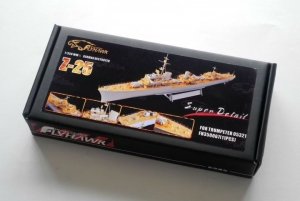FlyHawk Model FH350067 WWII German Destroyer Z-25 Super Detail Set Trumpeter 05321 1/350