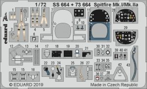 Eduard SS664 Spitfire Mk. I/Mk. IIa 1/72 AIRFIX