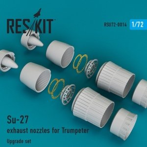 RESKIT RSU72-0014 Su-27 exhaust nozzles for Trumpeter 1/72